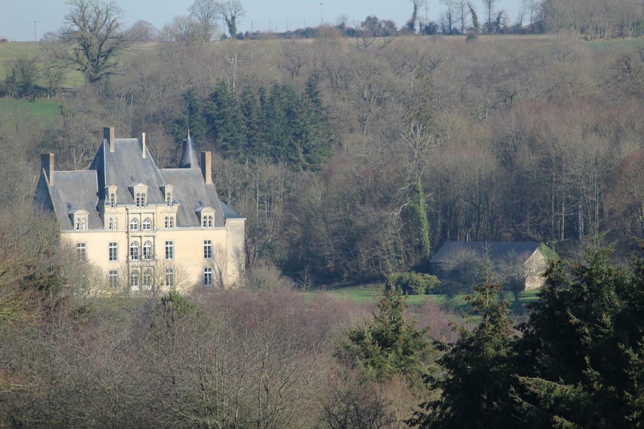 Chateau De La Lucaziere Mont-Saint-Jean  外观 照片